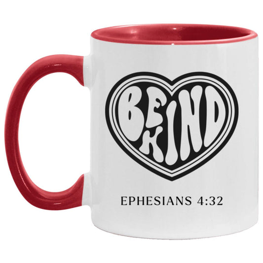 Ephesians 4:32 15oz Red/White Mug